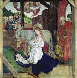 Födelsekyrkan, från dominikanernas altartavla, c.1470-80